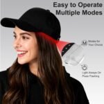 Laser Hair Growth Cap, Red Light Therapy Cap for Hair Regrowth, Blue Light Hair Care for Reduce Hair Loss in Men and Women - Image 8