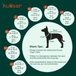 Kuoser Waterproof Dog Coat, Reversible Dog Jacket for Large Dogs, Green L | Adjustable Durable Doggie Winter Coat for Groowing Puppies Warm Puppy Cold Weather Apparel - Image 3