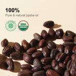 Yoken Organic Jojoba Oil 16oz, USDA Certified Cold Pressed for Skin Care | Cold Pressed Body Oil Women After Shower Unscented Carrier Massage Moisturizer Hydrating Nourishing Essential Mixing - Image 4