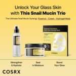 COSRX Snail Mucin 92% Face Moisturizer for Soft & Glowy Skin, 3.52 oz. | Lightweight Moisturing & Soothing Cream for All Skin Types, Korean Skin Care, Korean Moisturizer Face Cream - Image 8