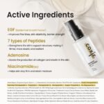 coxir Intensive EGF Peptides Serum, GHK-Cu Copper Peptide, 1.69 fl.oz | Firming & Renewal, Korean Skincare Formula, Niacinamide - Image 10