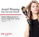 REVLON One-Step Volumizer Plus Hair Dryer and Styler | More Volume, Less Damage, and More Styling Control for Easy and Fast Salon-Style Blowouts, Plus Travel Friendly (Black) - Image 4