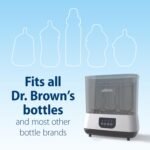 Dr. Brown's All-in-One Sterilizer and Dryer for Baby Bottles, Parts and Other Newborn Essentials - Image 7