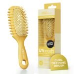 FHI Heat UNbrush Curl Detangling Brush for use on Wet Hair Only | DuoFlex Bristles & Style Curl Handle Wavy, Coily, or Curly Hair Brush for Gentle Detangling & Faster Styling - Image 2