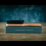 Beard Brush by ZilberHaar - Stiff Boar Bristles for Men's Grooming - Straightens and Promotes Growth - Works with Beard Oil and Balm - For Beard Kits - 6 inches long - Image 6