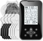 TENS Unit Muscle Stimulator 36 Modes, Rechargeable Dual Channel TENS Machine for Pain Relif Muscle Massager with 12 Premium Electrode Pads and Dust-Proof Storage Bag MH-1088 - Image 2