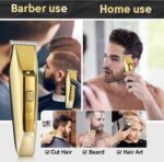 Handsomeface Hair Clippers for Men, Cordless Beard Trimmer Grooming Kit, LED Display Electric Hair Trimmer, Low Noise Barber Haircut Tools for Self Hair Cutting & Facial Shaving - Image 4