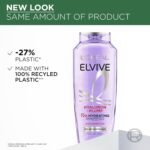 L'Oreal Paris Elvive Hyaluron Plump Hydrating Shampoo for Dehydrated, Dry Hair Infused with Hyaluronic Acid Care Complex, Paraben-Free, 12.6 Fl Oz - Image 6