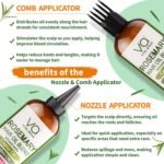 Blend Of Pure Rosemary Oil For Hair Growth 6 Fl Oz With Castor, Batana Oil | Infused With Biotin & Vitamin E-Blend of Effective Hair Oils for Hair Growth-Strengthening Treatment - VITAL AFFAIR - Image 7