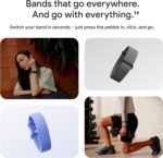 Google Fitbit Air Performance Loop Band - One Size - Obsidian | Only compatible with Fitbit Air, microadjustable, polyester, nylon, and elastane yarn band, workout-friendly - Image 12