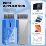 Keyboard Cleaner & Laptop Cleaning Kit, All-in-1 for Computer PC, SkyBlue | Electronics Deep Cleaning Reusable Brush Tool, Screen-Safe Spray, for iPhone iPad Macbook Airpod Camera, Gaming Accessories - Image 6