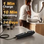 Beard Trimmer for Men, Cordless 18-in-1 Electric Razor & Hair Clipper,Gifts | Waterproof Mustache Grooming Kit, Rechargeable Beard Hair Nose Ear & Body Trimmer, Face Shaver, gift for men,husband & father - Image 7