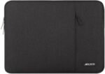 MOSISO Laptop Case 15 inch, Laptop Sleeve Bag with Pocket | Compatible with MacBook Air 15 inch M5 M4 M3 M2 2026-2023, Dell XPS, Polyester Vertical Computer Bag, Black - Image 2