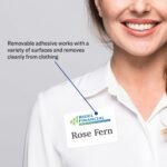 Avery Flexible Printable Name Tags, 2-1/3" x 3-3/8", Matte White, 160 Removable Name Badges (8395) - Image 3