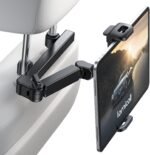 Lamicall Car Headrest Tablet Holder, 3 in 1 Extension Adjustable Arm | Tablet Car Mount for Back Seat, Gifts Road Trip Essentials for Kids, for 4.7-11" Devices, iPad Pro Air Mini, Galaxy, Fire HD - Image 2