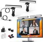 Video Conference Lighting, Monitor Light Bar, Eye-Caring Computer Light, Screen Light Bar,Webcam Streaming Lights, Zoom Lighting for Computer, Replaces Ring Light for Zoom Meetings - Image 2