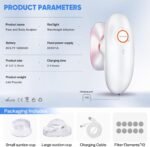 3-in-1 Body Sculpting Machine, 3-in-1 Electric Cellulite Massager-3 Modes Adjustable Body Sculpting Machine- Home Use Cupping Therapy Tool for Back, Belly, Waist, Arms, Legs - White - Image 6