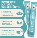 ALBERT & MIA Lickable Cat Calming Treats, Stress & Anxiety Relief, 20 Pack | Vet recommended sleep aid for indoor kittens and adult felines, soothes grooming, car rides, vet visits and plane trips - Image 4