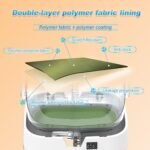 Mintakawa Automatic Cat Litter Box Self Cleaning - APP Control and Weight Monitoring - Ultra-Quiet, Suitable for Medium Cats and Kittens, Safe Anti-Pinch Litter Box (Assembly Required) - White - Image 7