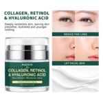 Face Moisturizer Retinol Cream for Face Anti Aging, Face Cream with Retinol, Collagen & Hyaluronic Acid, Wrinkle Repair, Firming Neck Cream, Hydrating Anti Wrinkle Skin Care for Women & Men Day Night - Image 5