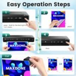 MAXDONE Laminator Machine 11x17-4-in-1 Thermal Cold Laminator 13 Inch | Laminating Machine with Sheets, Paper Trimmer & Corner Rounder, Fast Warm-up for Laminator A3/A4/A5, Home Office School - Image 8