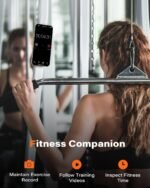 A2C Fitness Phone Mount for MagSafe, 17 N54 Strong Magnet, Adjustable Strap | 3-in-1 Mount - Magnetic Gym Mount, Adhesive Mount, Handlebar Mount for Stroller, Golf Cart, Treadmill, Peloton Exercise Bike - Image 4