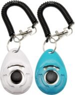 Chadou Training Clicker for Pet Like Dog Cat Horse Bird Dolphin Puppy with Wrist Strap, 2 Pack - Image 2