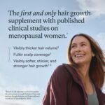 Nutrafol Women's Balance Hair Growth Supplements, Age 45+, 1-Month Bottle | #1 Dermatologist-Recommended Hair Growth Supplement Brand, Clinically Tested for Visibly Thicker Hair and Scalp Coverage - Image 4