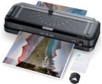 9-Inch Laminator Machine for Teachers & Home – All-in-One Jam-Free Laminator with Paper Trimmer, 2-Hole Punch, Corner Rounder, Fast 3-Min Warm-Up, 10 Pouches for School, Crafts & Office - Image 2