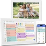 Digital Calendar 10.1" Touchscreen, Smart Electronic Wall Organizer, Chore List, Meal & Family Task Manager, Third-Party Calendar Sync, Picture Frame - Perfect Gifts for Mom & Women - Image 2