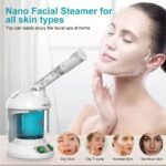 KINLITO Facial Steamer Ozone 360° Arm - Nano Ionic Warm Mist for Home Spa | Professional Spa Experience, 300ml Large Tank, Easy to Clean, 40 Min Steam Time, Use Sitting or Lying Down - Image 4