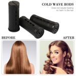 WILLBOND Perm Rods,Pink, 1.18 Inch | Cold Wave Hair Rollers with Rat Tail Comb, Clips, For Long Short Hair, Reusable Curl Rods for Salon Home Perming - Image 5