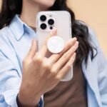 PopSockets Adhesive Phone Grip, Holder- Blanc Fresh | Secure Comfortable Hold, Anti-Drop, Kickstand, Flower, Floral, Kindle, Paperwhite, Magnetic - Image 5
