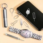 SIM Card Ejector Tray Removal Tool with Cleaning Brush, 2 in 1 EDC Portable Keychain Eject Pins Reset Needle Opener Cleaning Pen for All iPhone Airpods iPad Samsung Galaxy Cell Phone Smartphone - Image 7