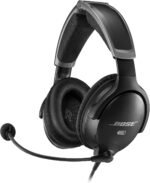 Bose A30 Bluetooth Aviation Headset - Lightweight Comfortable Design, Adjustable ANR and Noise Cancelling Microphone, [Dual Plug] – Black - Image 2
