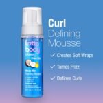 Lottabody Wrap Me Foaming Mousse with Coconut & Shea Oils, Lightweight Moisture-Rich Curl-Defining & Frizz-Control Styling Mousse for Natural Curly, Coily & Relaxed Hair, 7 oz - Image 6