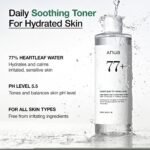 Anua Heartleaf 77 Soothing Toner, 8.45 fl.oz | Moisturizing & Calming Facial Toner for Glass Skin, Hyaluronic Acid, Lightweight Hydration for Sensitive Skin, Redness Relief - Image 3