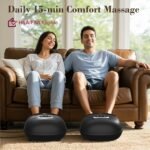 Foot Massager Upgraded FSA Eligible HSA, Birthday Gifts for Women | 5 Levels Compression & Vibration Massage for Plantar Fasciitis Relief, Heat & 3 Kneading, NTC Temperature Control - Image 9