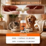 Probiotics for Dogs & Cats, Digestive Health Capsules,90 Ct | Supports Daily Gut Balance, Healthy Stool & Digestive Comfort with Prebiotics for a Balanced Microbiome During Food Changes - Image 7