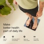 WITHINGS Body Smart - Accurate Scale for Body Weight and Fat Percentage, Body Composition Wi-Fi and Bluetooth Weight Scale, Baby Weight Scale, Smart Scale Apple Health Compatible, Bathroom Scale - Image 5