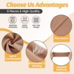 Headbands for Women - 6 Pack Wide Elastic Hair Bands | Stretchy Sweatbands Hair Bands | Soft Sports Thin Head Bands | Non-Slip Accessories Bands for Fashion, Washing Face, Workouts, Yoga, Daily Use - Image 4