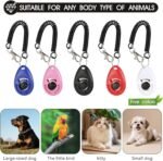 5 Pack Dog Clicker, Pet Training Clicker with Wrist Strap - Image 5