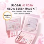 medicube PDRN Glow Essentials Kit, Mini Skincare Travel Set, 5-Step Routine - Image 3