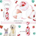 Sanwuta 300 Pcs Dog Bow Tie Collars Bulk for Dogs Adjustable Summer Spring Basic Dog Bowtie Collars for Medium Large Dogs 120 Pet Neck Ties 120 Bowties 60 Bowknot Set for Pet Grooming Accessories - Image 8