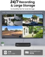 REOLINK 8CH 4K/8MP Security Camera System with 2TB HDD RLK8-800B6 | 6pcs H.265 Bullet Wired PoE Cameras Outdoor, Smart Person Vehicle Detection, 8CH NVR Recorder for 24-7 Recording - Image 5
