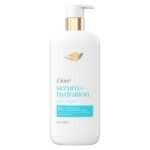 Dove Serum Body Wash Hydration Boost with Hyaluronic Acid, 18.5 oz | Serum-infused moisturizing body wash with 6% hydration serum and hyaluronic acid for dry, dehydrated skin - Image 2