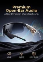 Bluetooth Audio Sunglasses: Polarized UV400 Open Ear Glasses | Polarized UV400 lenses with open-ear audio, Bluetooth connectivity and clear sound for outdoor activities - Image 3