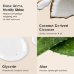 Paula's Choice SKIN BALANCING Oil-Reducing Cleanser for Oily Skin | Face Wash for Oily Skin & Large Pores with Aloe, Coconut & Glycerin, Balances Skin, Fragrance-Free - Image 3