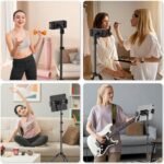 72in Tablet Floor Stand Tripod, Aluminum Tablet Stand Holder for iPad | Height Adjustable Sheet Music Stand with 360° Ball Head,Phone Tripod for iPhone/Kindle,Tablet Tripod for All 4.7-13” Devices - Image 9