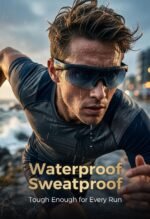 Bluetooth Audio Sunglasses: Polarized UV400 Open Ear Glasses | Polarized UV400 lenses with open-ear audio, Bluetooth connectivity and clear sound for outdoor activities - Image 5